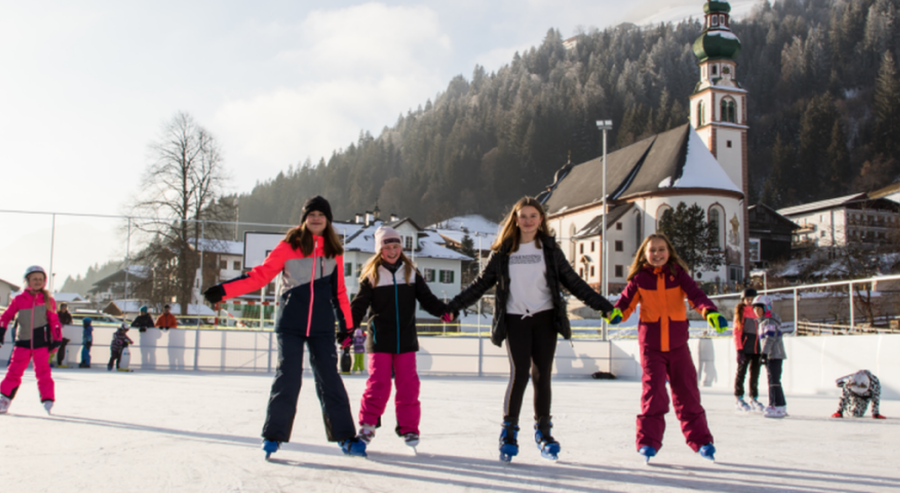 Eislaufplatz im Drachental Wildschönau
